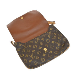 Louis Vuitton Musette Tango Handbag Monogram Canvas