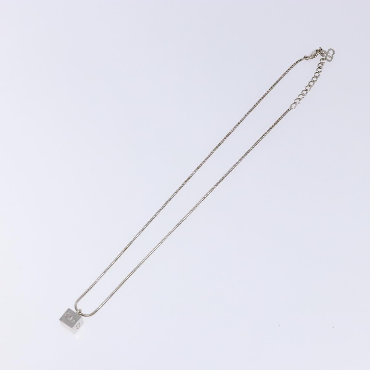 Christian Dior CD Logo necklace Metal
