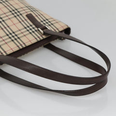 Burberry Nova Check Tote canvas check pattern