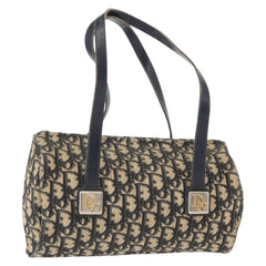 Christian Dior Vintage Trotter Handbag Canvas