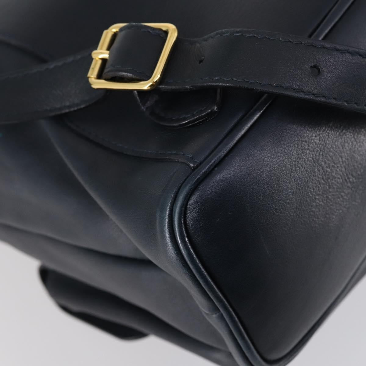 Gucci Vintage Bamboo Backpack Leather