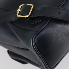 Gucci Vintage Bamboo Backpack Leather