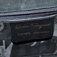 Salvatore Ferragamo Vala Shoulder Bag Suede