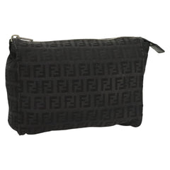 Fendi FF Logo Pouch Canvas