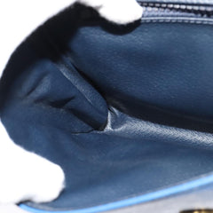 Celine Vintage Circle Logo Crossbody Bag Leather