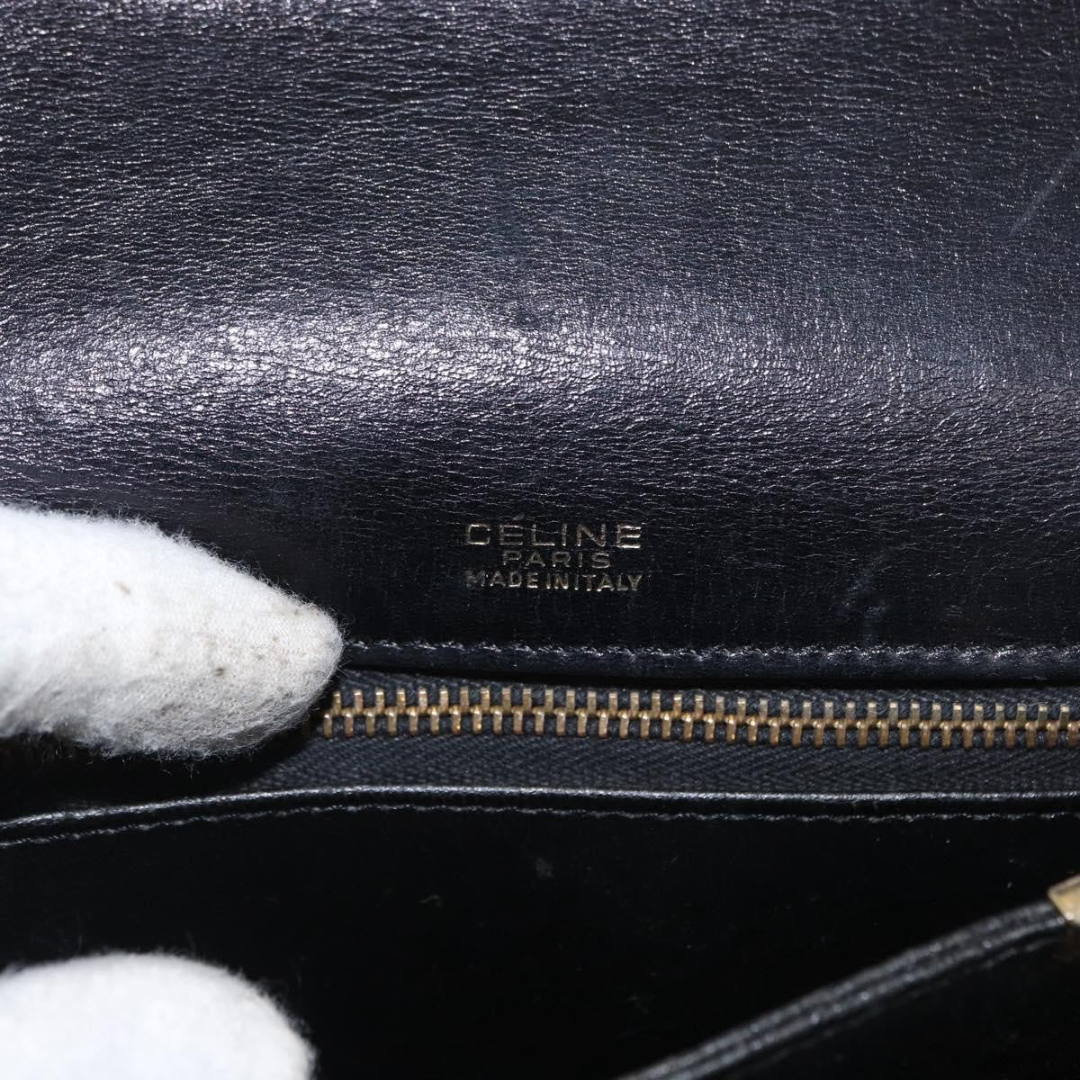 Celine Vintage Carriage Flap Bag Leather