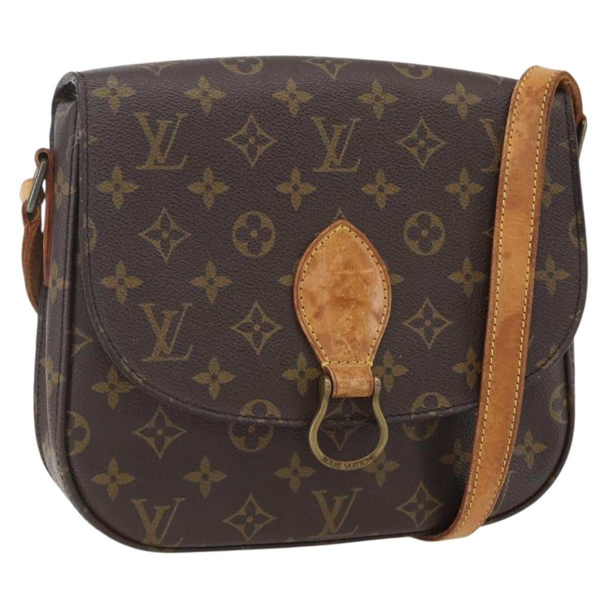 Louis Vuitton Saint Cloud Handbag Monogram Canvas