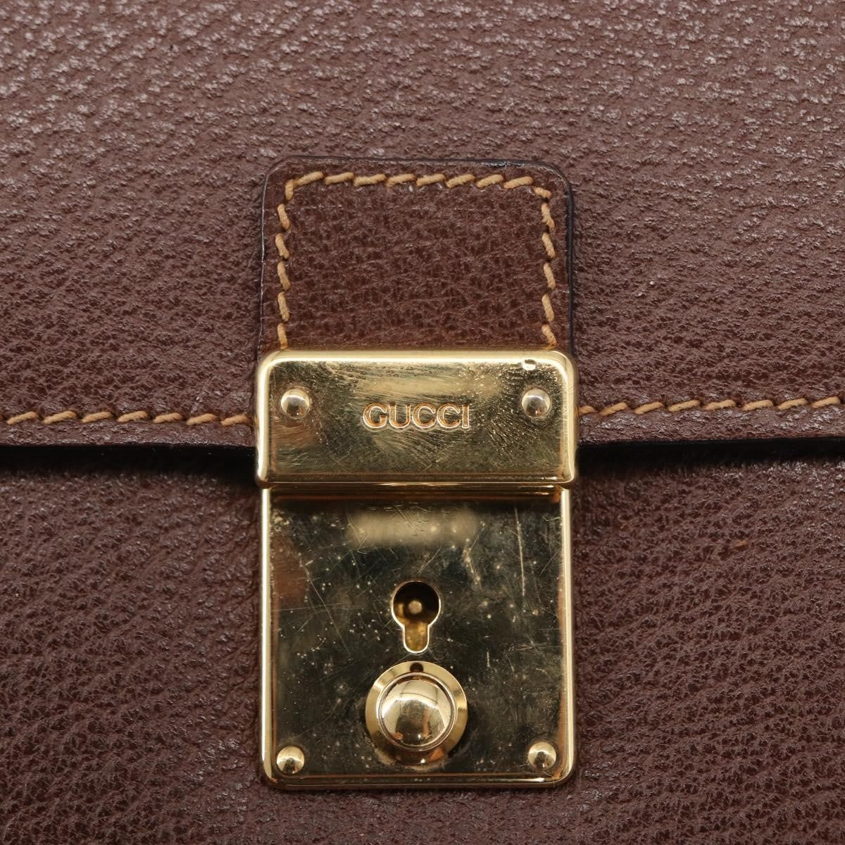 Gucci Vintage Shoulder Bag Leather
