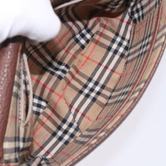 Burberry Flap Shoulder Bag Leather