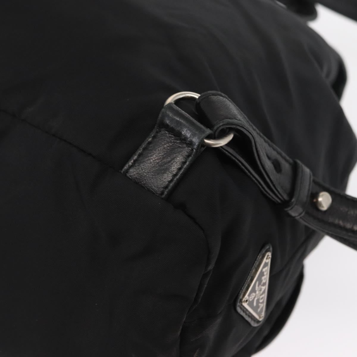 Prada Vela Double Front Pocket Backpack Tessuto with Saffiano Leather