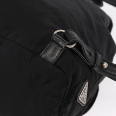 Prada Vela Double Front Pocket Backpack Tessuto with Saffiano Leather