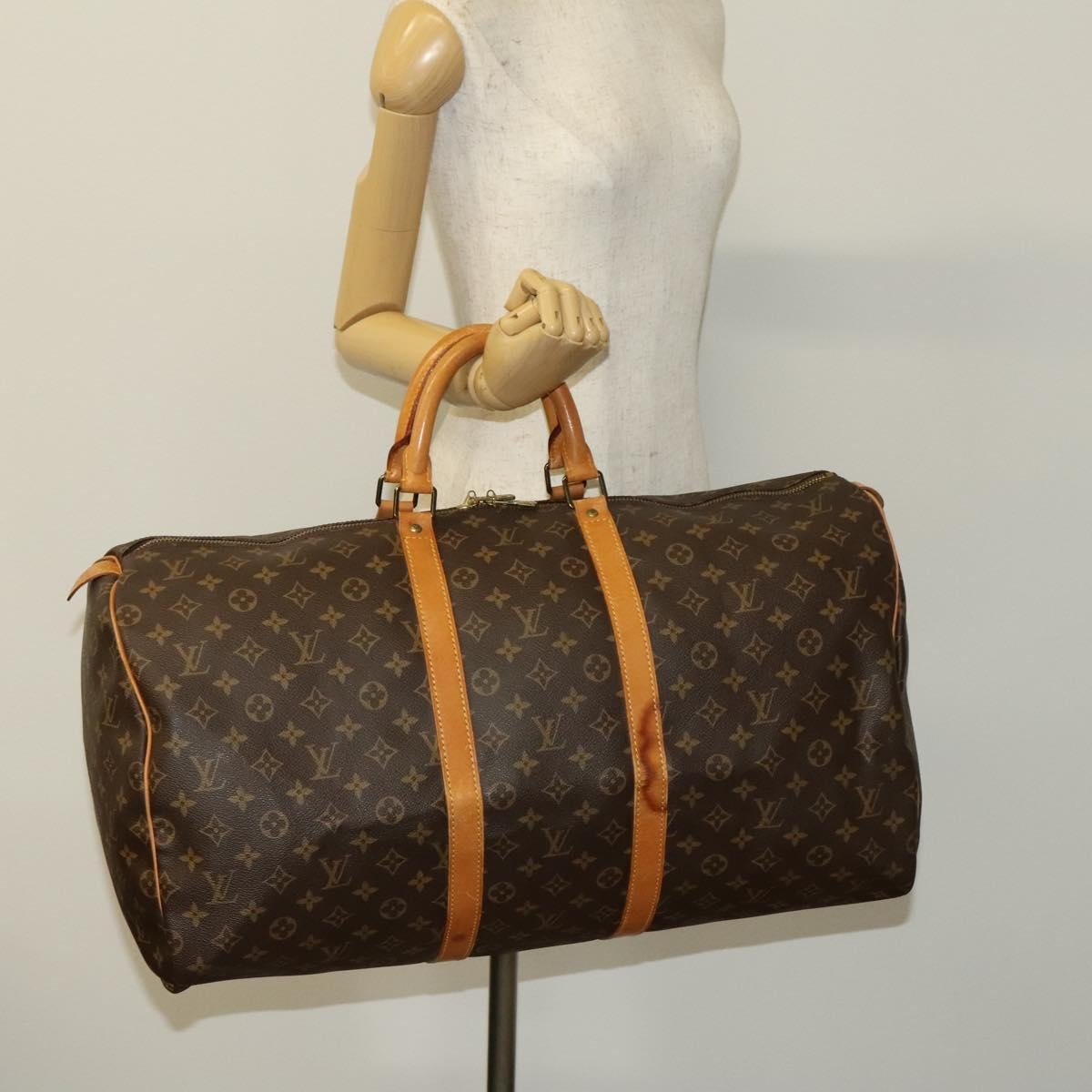Louis Vuitton Keepall Bag Monogram Canvas