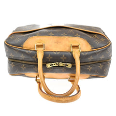 Louis Vuitton Deauville Handbag Monogram Canvas