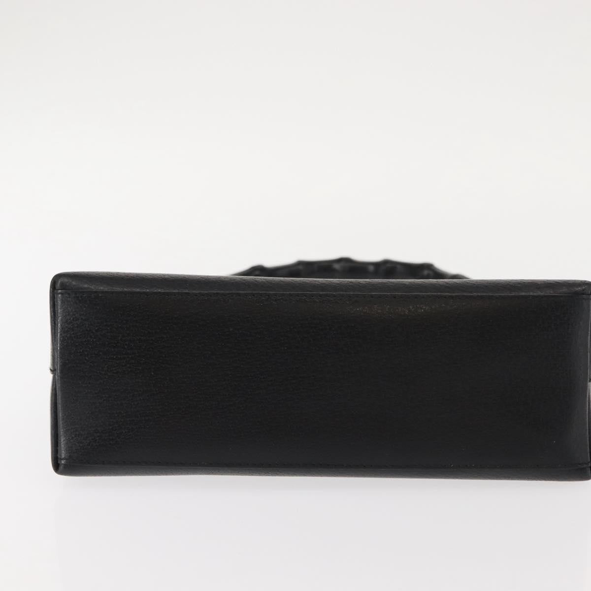 Gucci Vintage Bamboo Handle Bag Leather