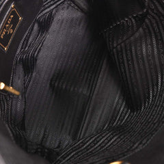 Prada Side Pocket Convertible Tote Vitello Daino