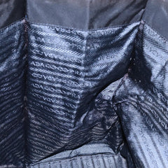 Prada Metal Handles Tote Tessuto