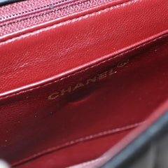 Chanel Vintage CC Flap Shoulder Bag Vertical Quilt Lambskin