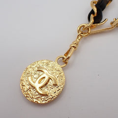 Chanel Medallion Chain Link Belt Metal