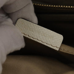 Burberry Minford Satchel Haymarket Coated Canvas