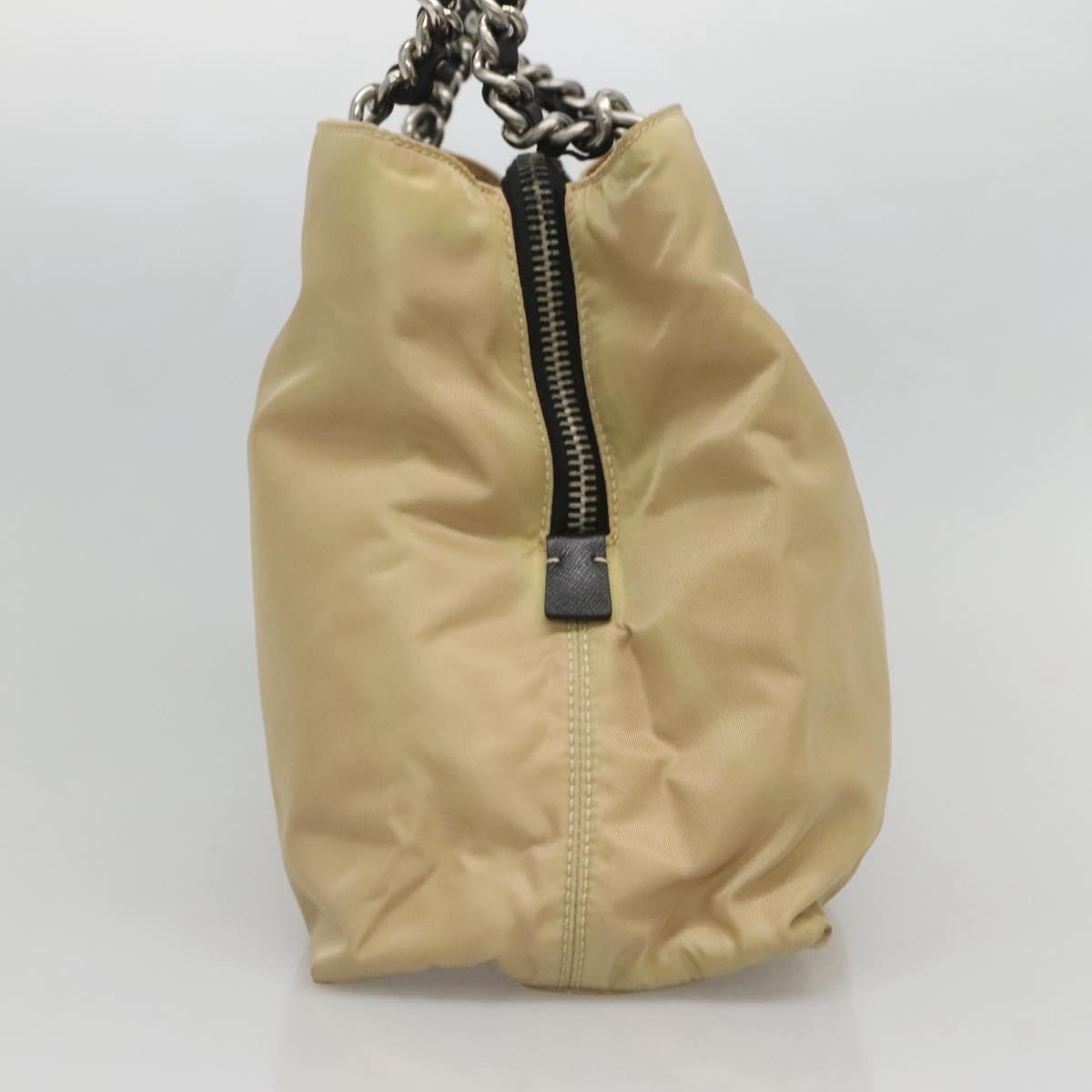 Prada Convertible Chain Tote Quilted Tessuto