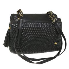 Bally Vintage Shoulder Bag Quilted leather