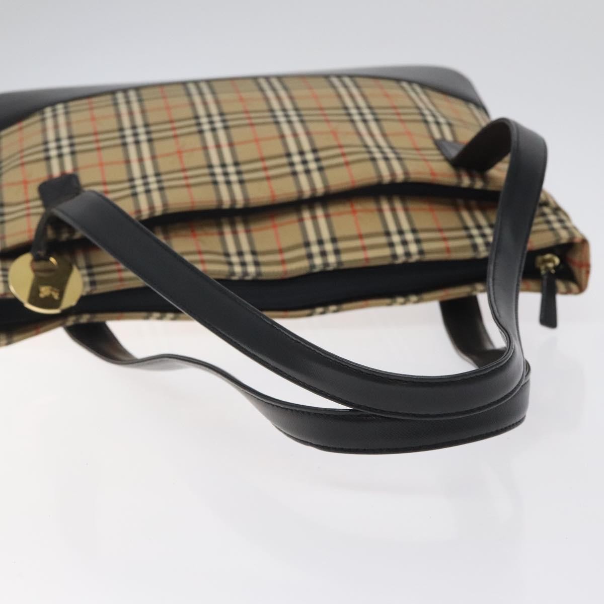 Burberry Shoulder Bag Nova Check Canvas