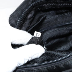 Prada Vintage Zip Tote Tessuto