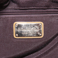 Salvatore Ferragamo Convertible Bow Satchel Nylon