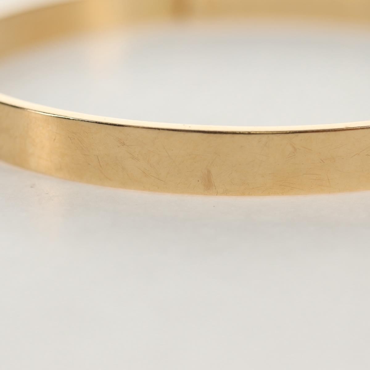 Hermes Kelly Bracelet 18K Yellow Gold and Pave Diamonds