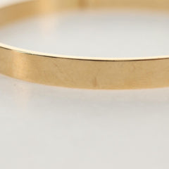 Hermes Kelly Bracelet 18K Yellow Gold and Pave Diamonds