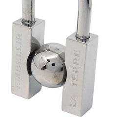 Hermes LHomme Peut Embellir La Terre Cadena Lock Charm Metal