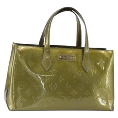Louis Vuitton Wilshire Handbag Monogram Vernis