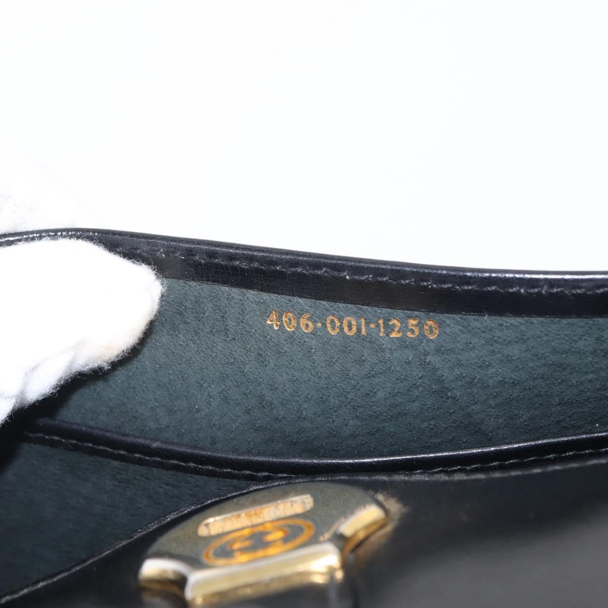 Gucci Vintage Flap Shoulder Bag Leather