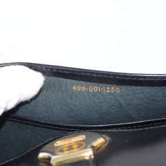 Gucci Vintage Flap Shoulder Bag Leather