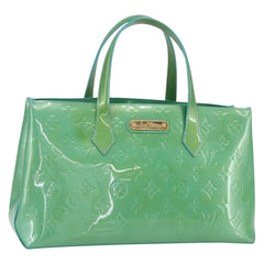 Louis Vuitton Wilshire Handbag Monogram Vernis