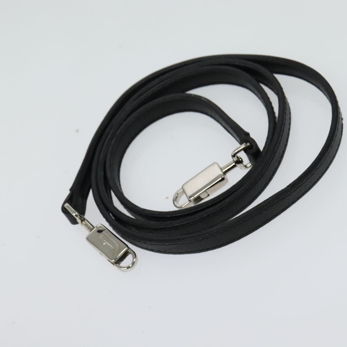 Salvatore Ferragamo Vintage Gancini Pochette Leather