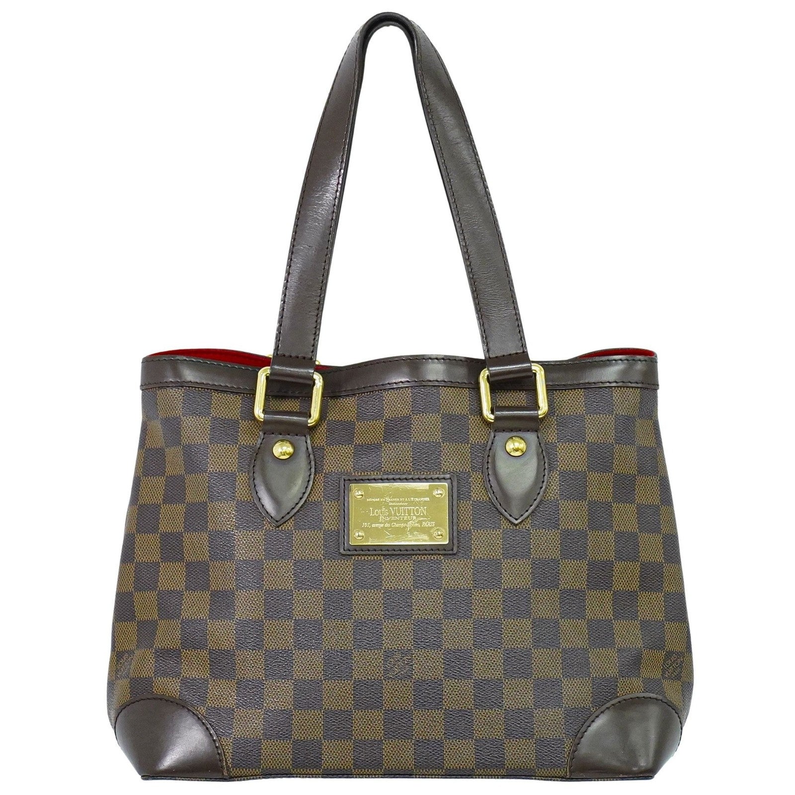 Louis Vuitton Hampstead Handbag Damier