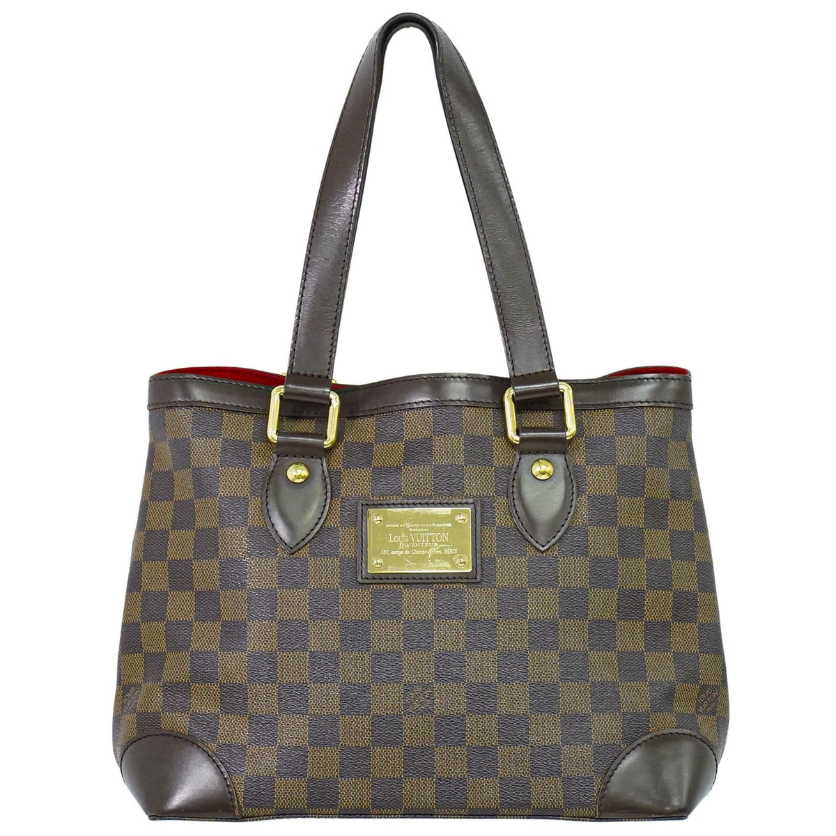 Louis Vuitton Hampstead Handbag Damier