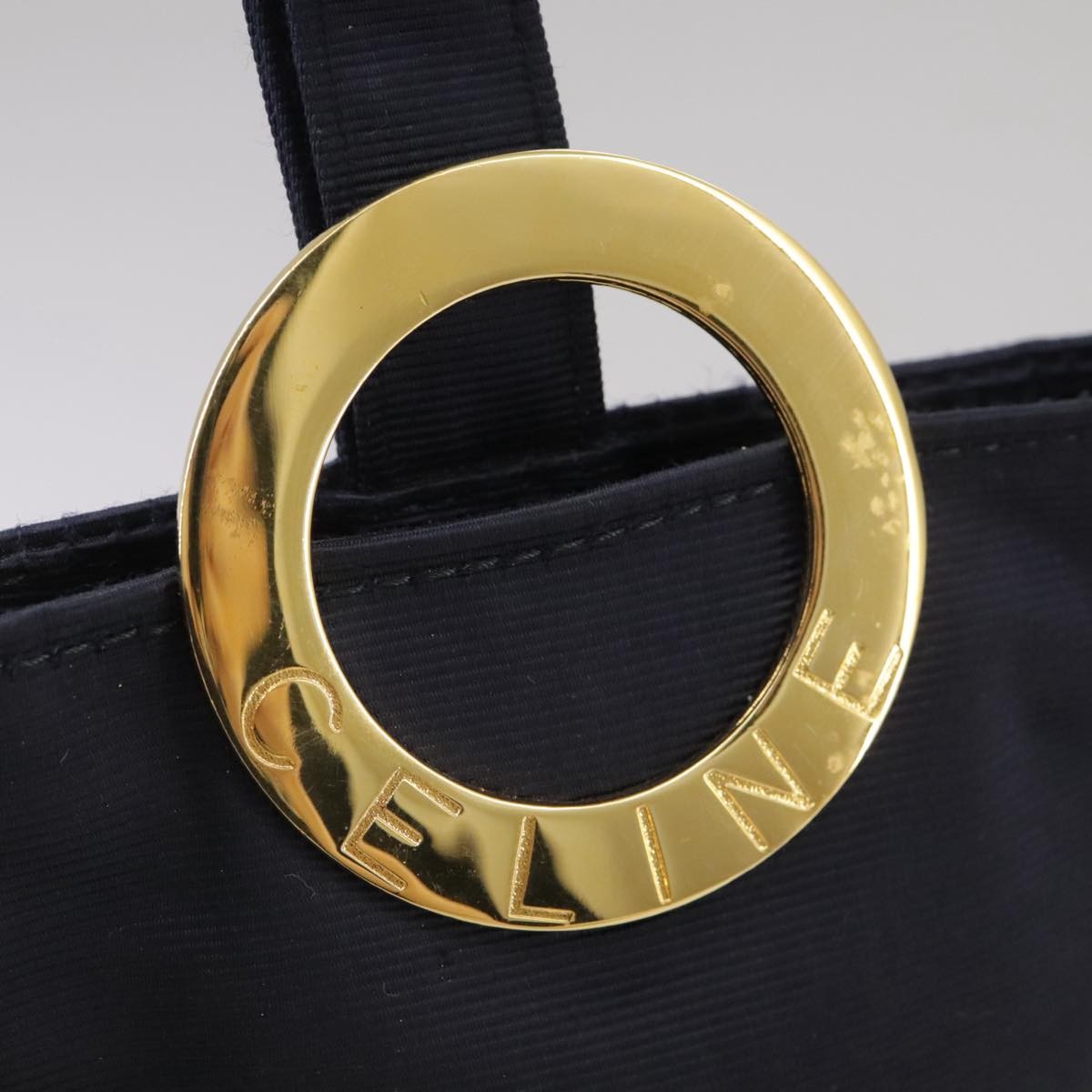 Celine Circle Logo Pouch Nylon