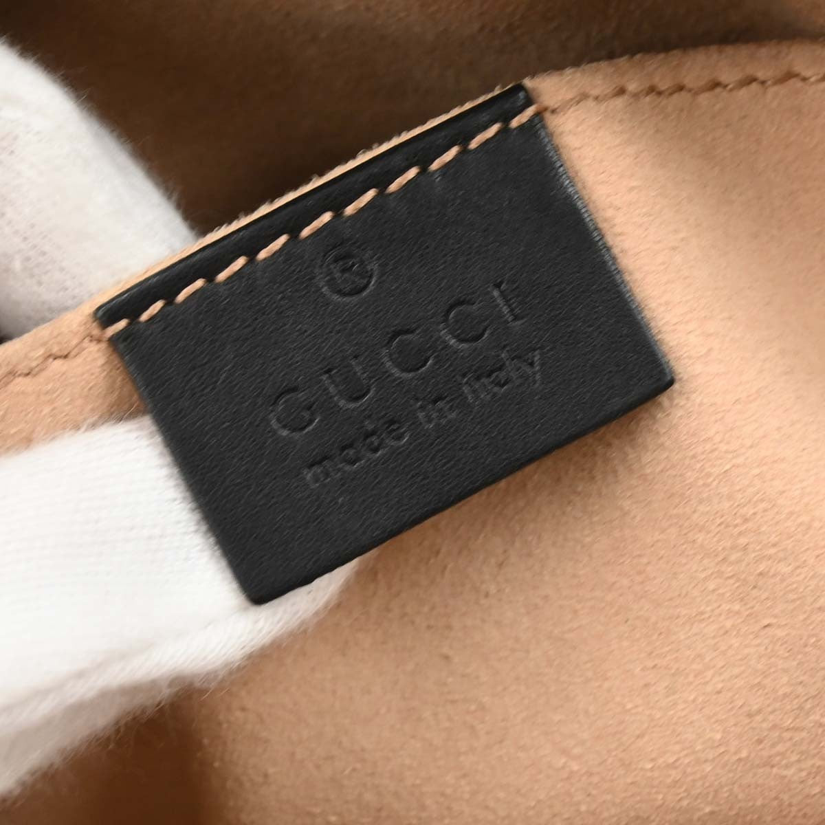 Gucci Pearly GG Marmont Shoulder Bag Embellished Matelasse Leather