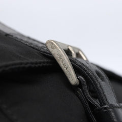 Prada Double Buckle Flap Messenger Bag Tessuto