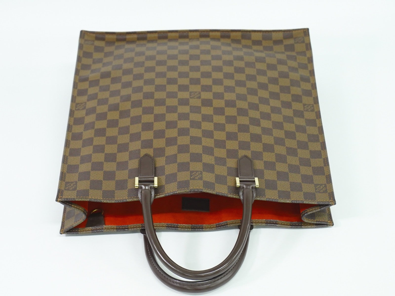 Louis Vuitton Sac Plat Bag Monogram Canvas