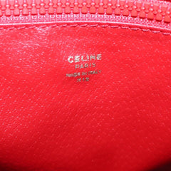 Celine Circle Logo Handbag Leather