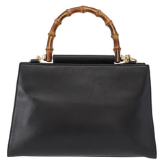 Gucci Nymphaea Top Handle Bag Leather
