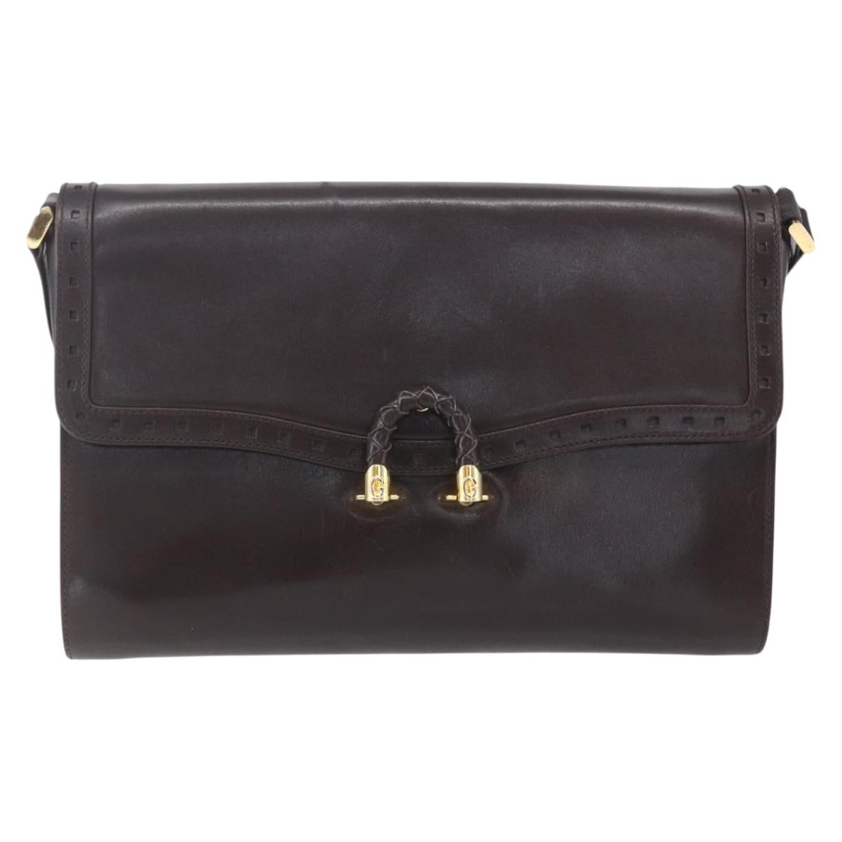 Gucci Vintage Shoulder Bag Leather