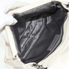 Chanel Padded Envelope Flap Bag Quilted Aged Calfskin