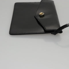 Salvatore Ferragamo Gancini Wristlet Clutch Leather