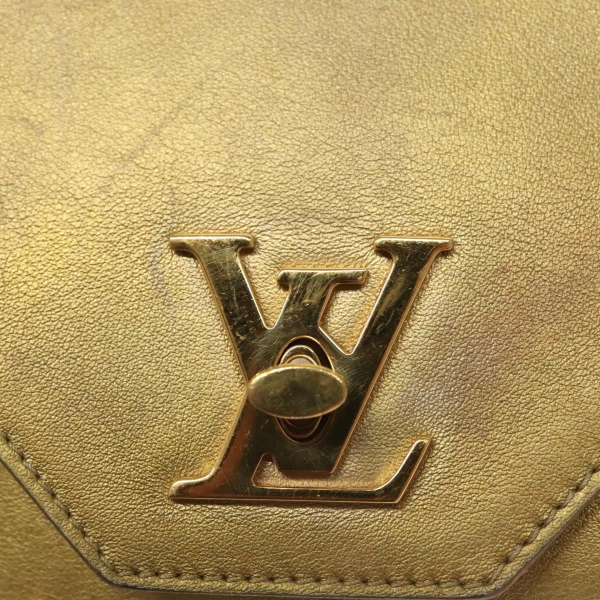 Louis Vuitton Love Note Chain Clutch Leather