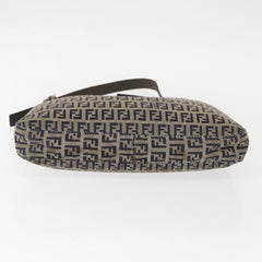 Fendi Belted Flap Shoulder Bag Zucchino Coated Canvas
