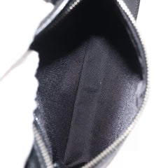 Gucci Vintage Flat Messenger Bag Nylon and Leather